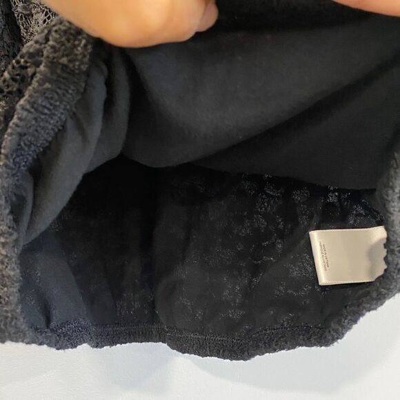 NWT Express Black Lace Sleeveless Blouse - Picture 4 of 7